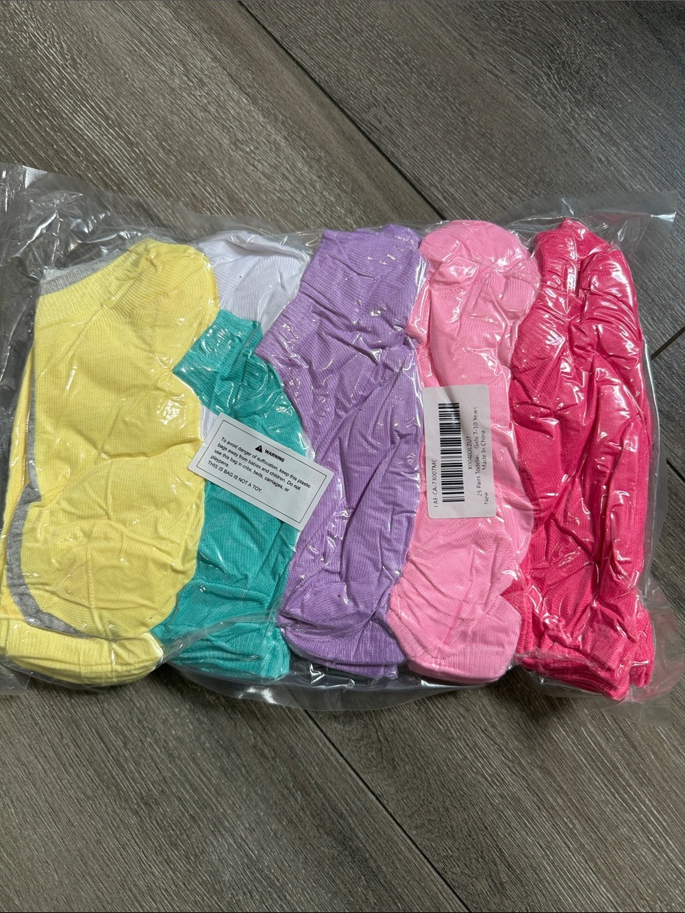 Girls No-Show Socks Pack - Pastel Multicolor 25 pairs